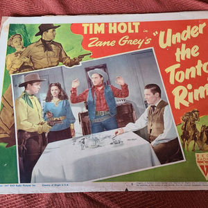 Under The Tonto Rim - Western Lobby Cards