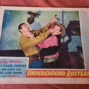 Underground Rustlers - Western Lobby Cards