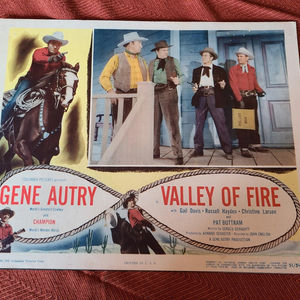 Valley Of Fire - Western Lobby Cards