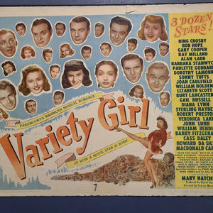 Variety Girl - Title Cards