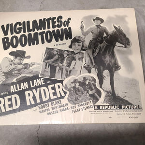 Virgilantes of Boomtown - Half Sheets