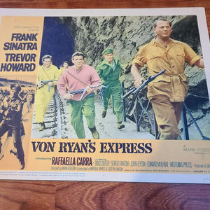 Von Ryan's Express - Military/Aviation Lobby Cards