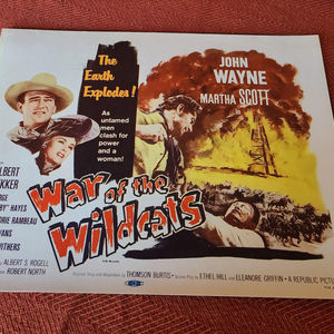 War Of The Wildcats - Western Lobby Cards