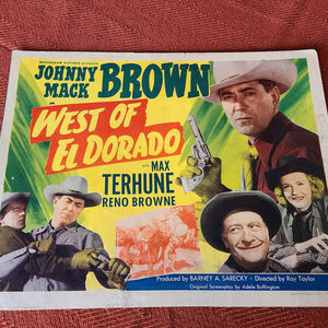 West Of El Dorado - Western Lobby Cards