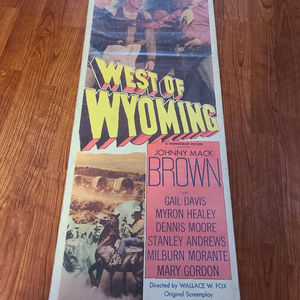 West Of Wyoming - Inserts