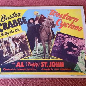 Western Cyclone - Western Lobby Cards