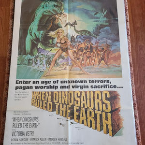 When Dinosaurs Ruled The Earth - 1 Sheets/US