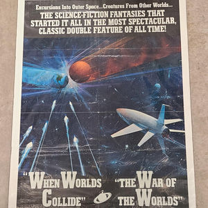 When Worlds Collide/ War Of The Worlds - 1 Sheets/US