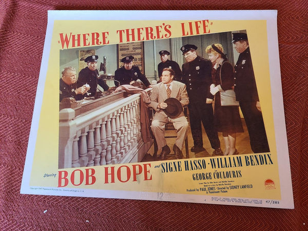 Where There's Life - General Lobby Cards