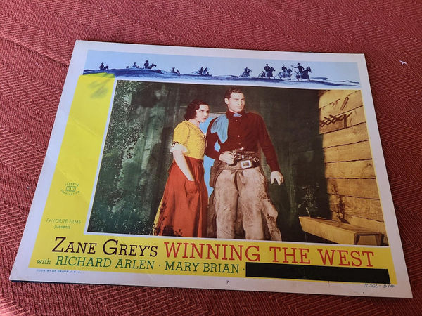 Winning The West - Western Lobby Cards