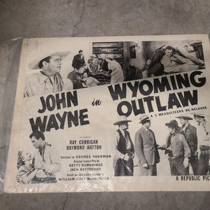 Wyoming Outlaw - Half Sheets