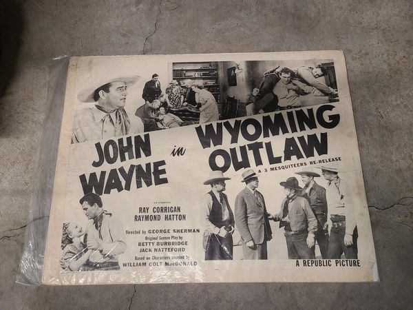 Wyoming Outlaw - Half Sheets