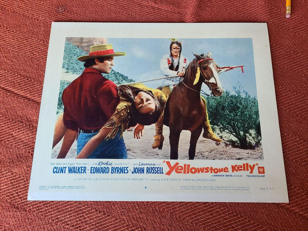 Yellowstone Kelly - Western Lobby Cards