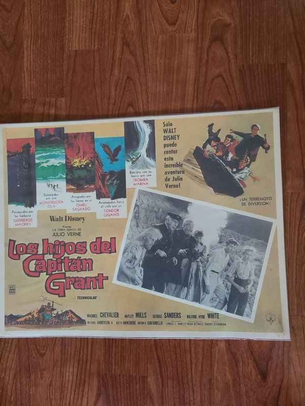 In Search Of The Castaways - Mexican Lobby Cards