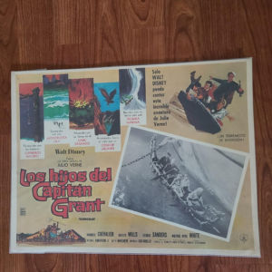 In Search Of The Castaways - Mexican Lobby Cards