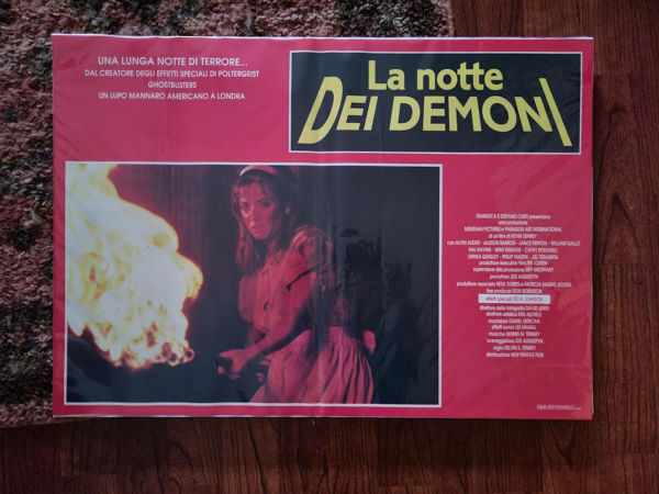 Night Of The Demons - Fotobusta