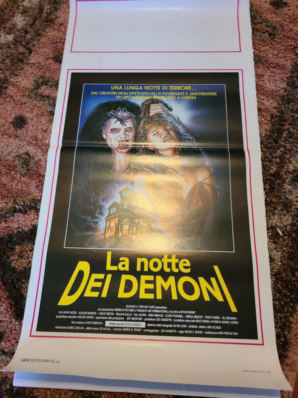 Night Of The Demons - Locodina