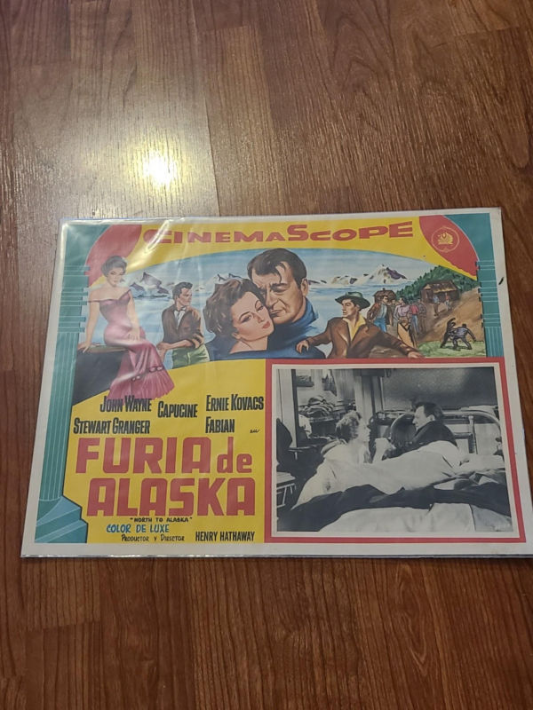 North To Alaska - Mexican Lobby Cards