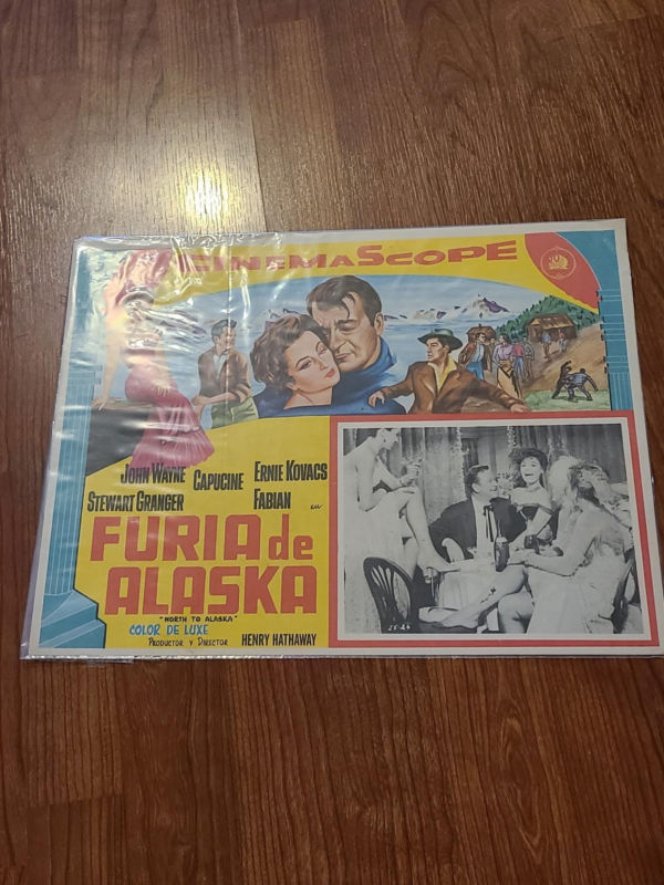 North To Alaska - Mexican Lobby Cards