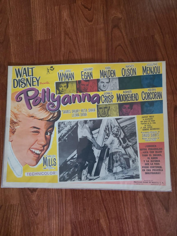 Pollyanna - Mexican Lobby Cards