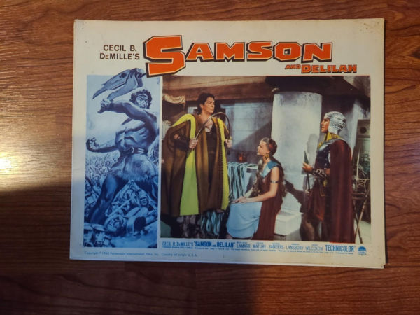 Samson And Delilah - General Lobby Cards