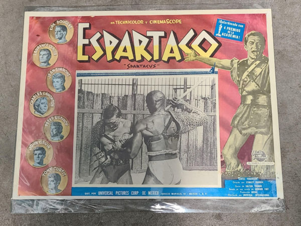 Spartacus - Mexican Lobby Cards