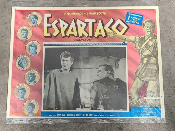 Spartacus - Mexican Lobby Cards