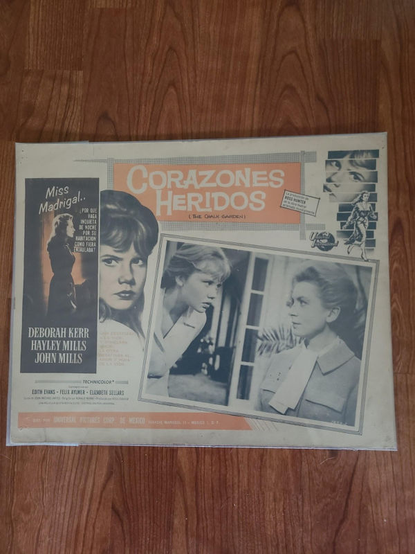 The Chalk Garden - Mexican Lobby Cards