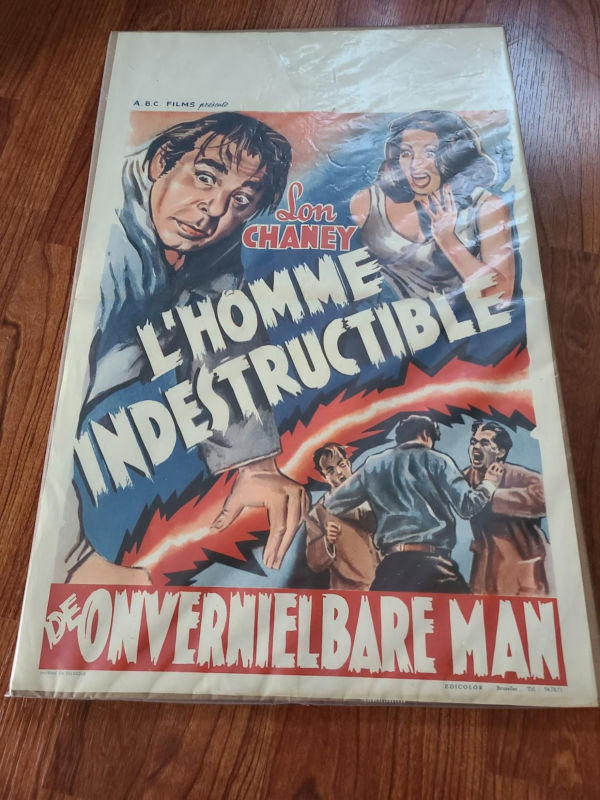 The Indestructible Man - Belgium