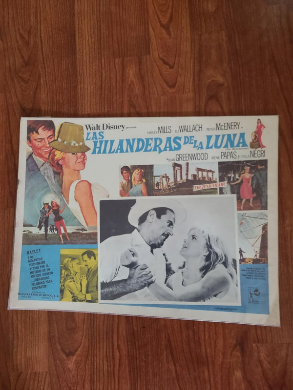 The Moon-Spinners - Mexican Lobby Cards