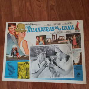 The Moon-Spinners - Mexican Lobby Cards