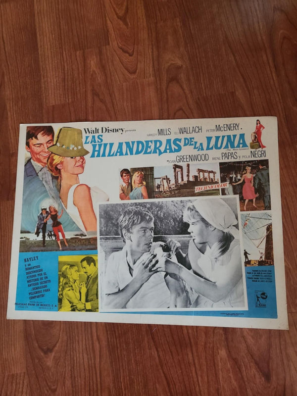 The Moon-Spinners - Mexican Lobby Cards