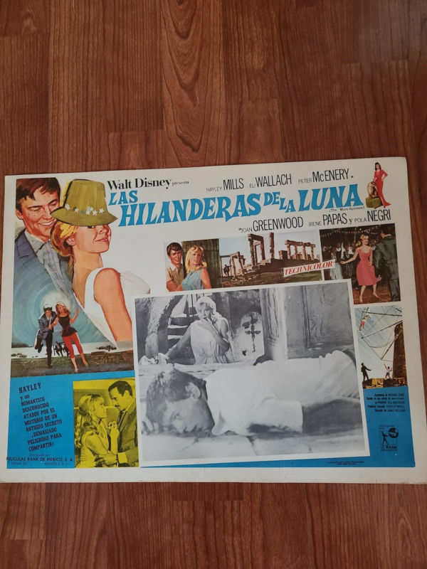 The Moon-Spinners - Mexican Lobby Cards