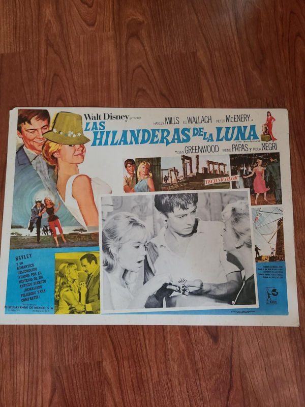 The Moon-Spinners - Mexican Lobby Cards