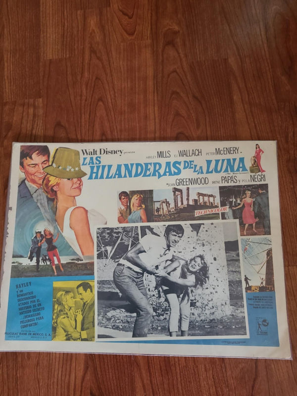 The Moon-Spinners - Mexican Lobby Cards