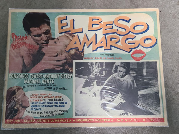 The Naked Kiss - Mexican Lobby Cards