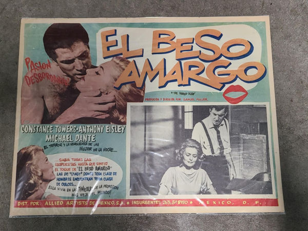 The Naked Kiss - Mexican Lobby Cards