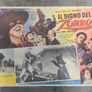 The Sign Of Zorro - Mexican Lobby Cards