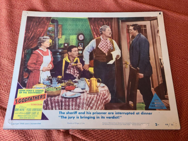 3 Godfathers 1948 Western Lobby Cards