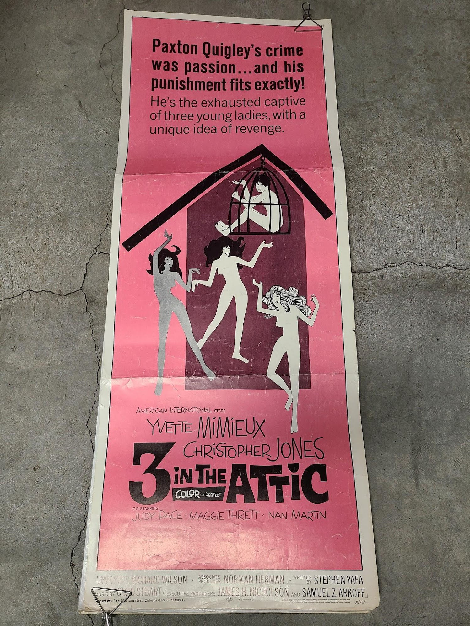 3 In The Attic 1969 Inserts