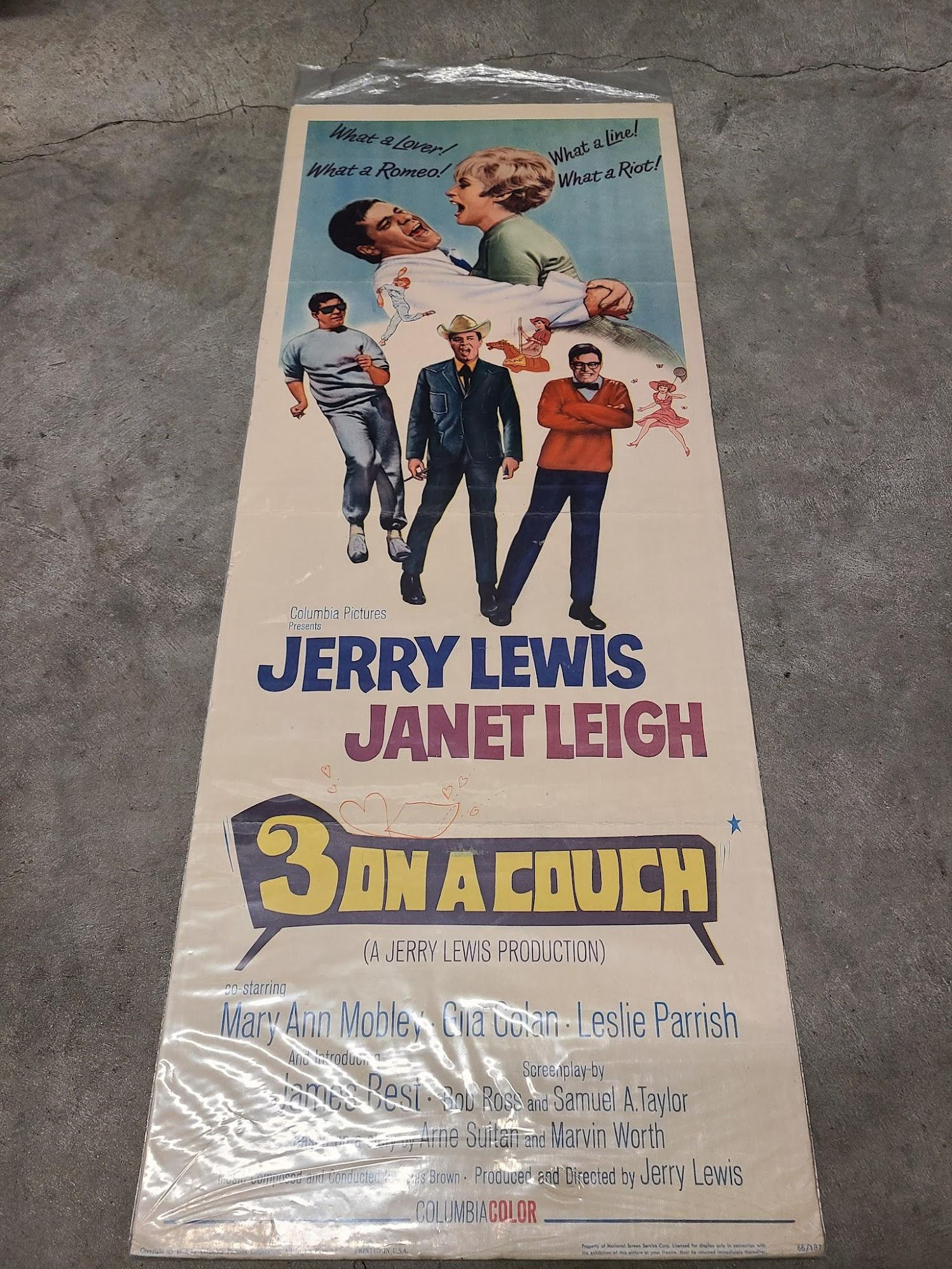 3 On a Couch 1967 Inserts