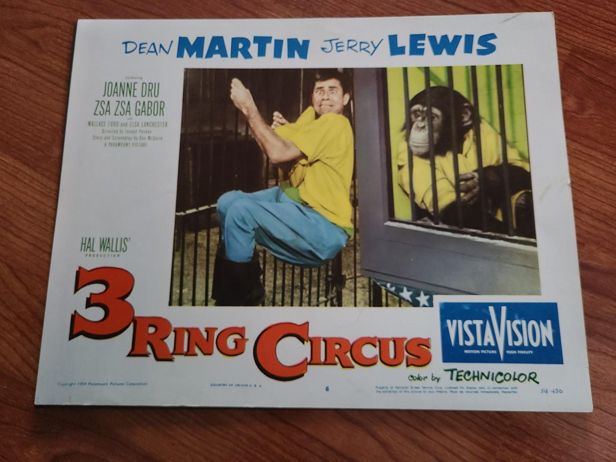 3 Ring Circus 1954 General Lobby Cards
