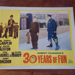 30 Years of Fun 1963 General Lobby Cards