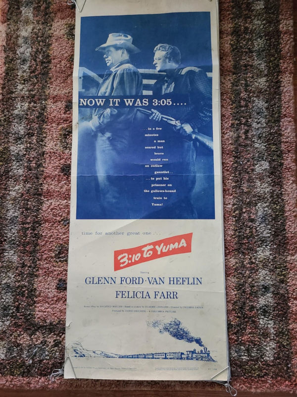 3:10 To Yuma 1957 Inserts