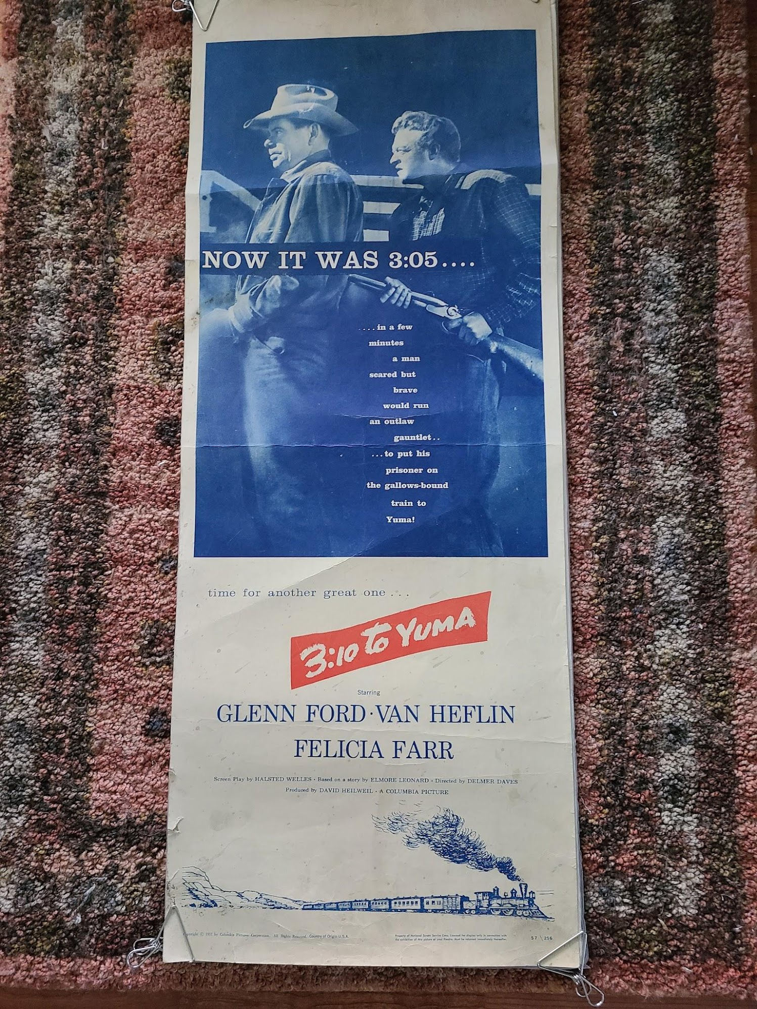 3:10 To Yuma 1957 Inserts
