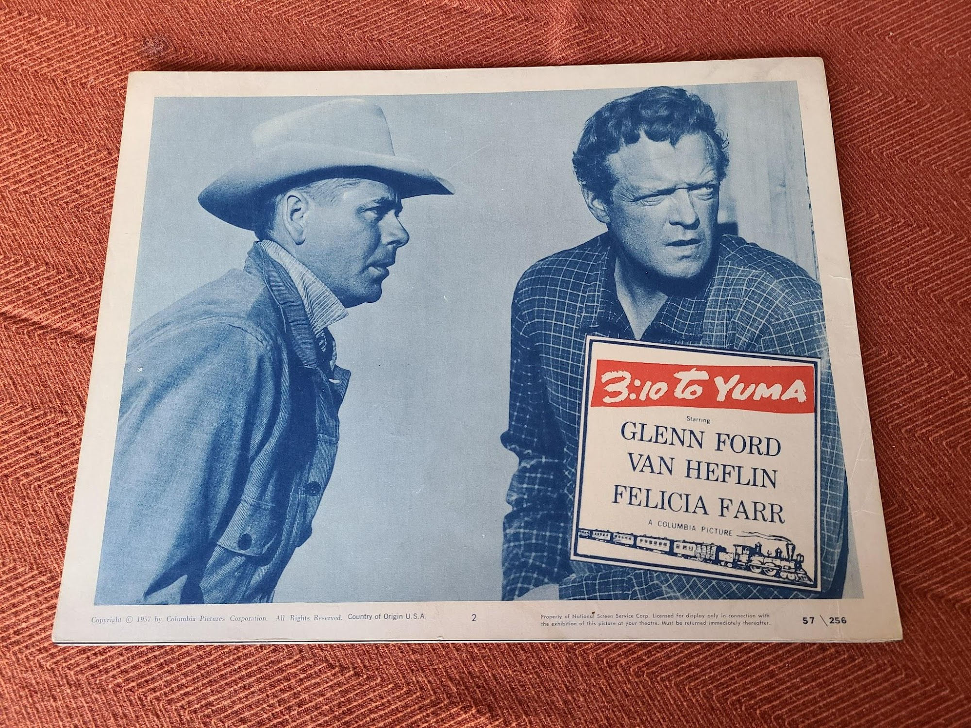 3:10 To Yuma 1957 Western Lobby Cards
