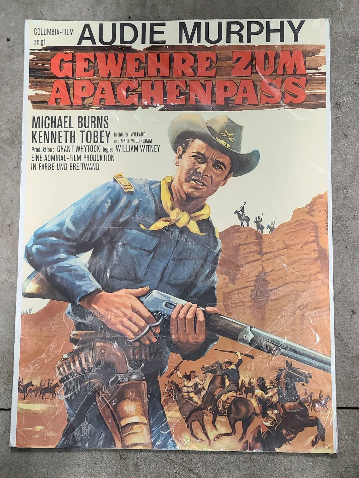 40 Guns To Apache Pass 1967 German