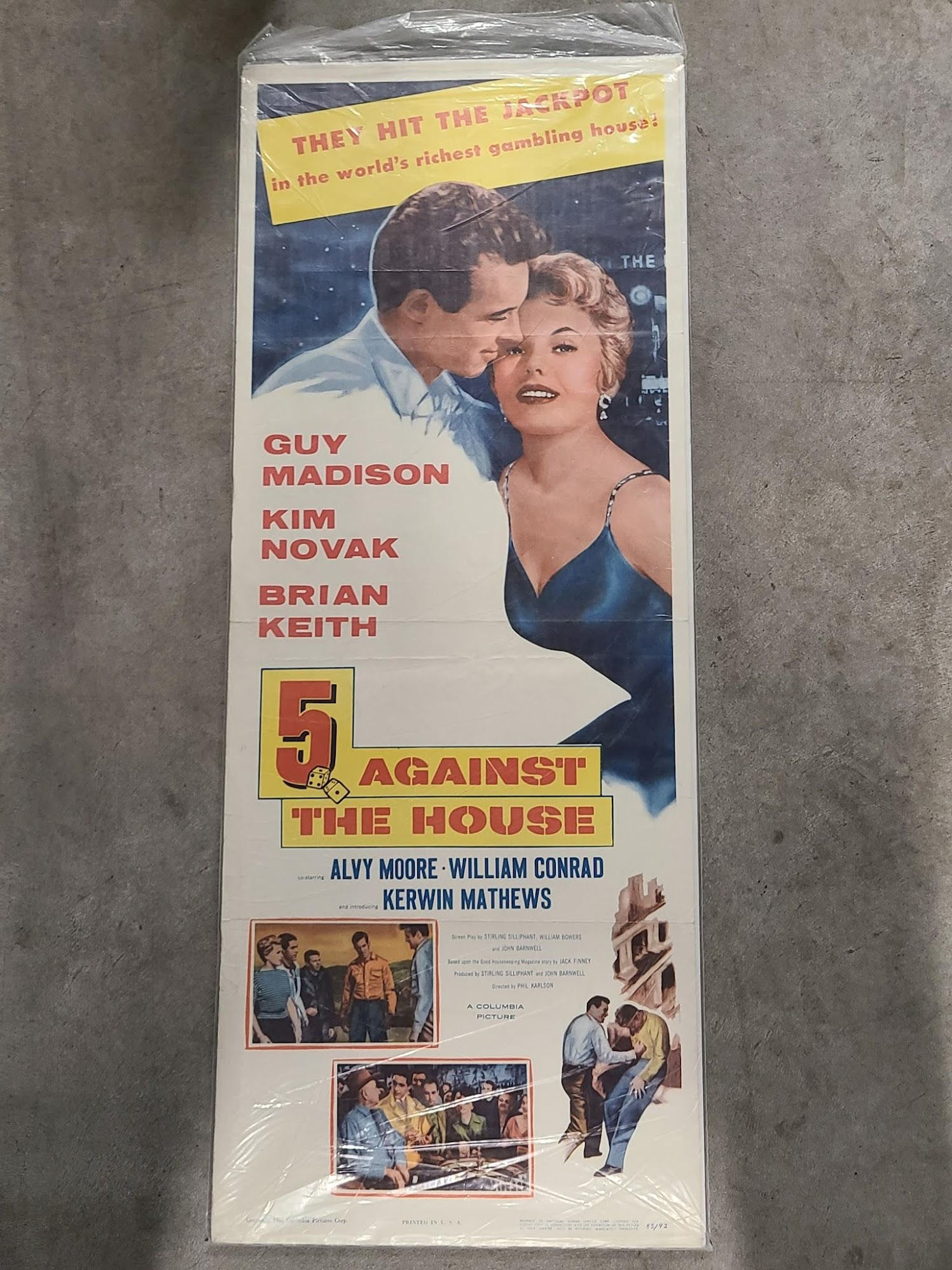 5 Against The House 1955 Inserts