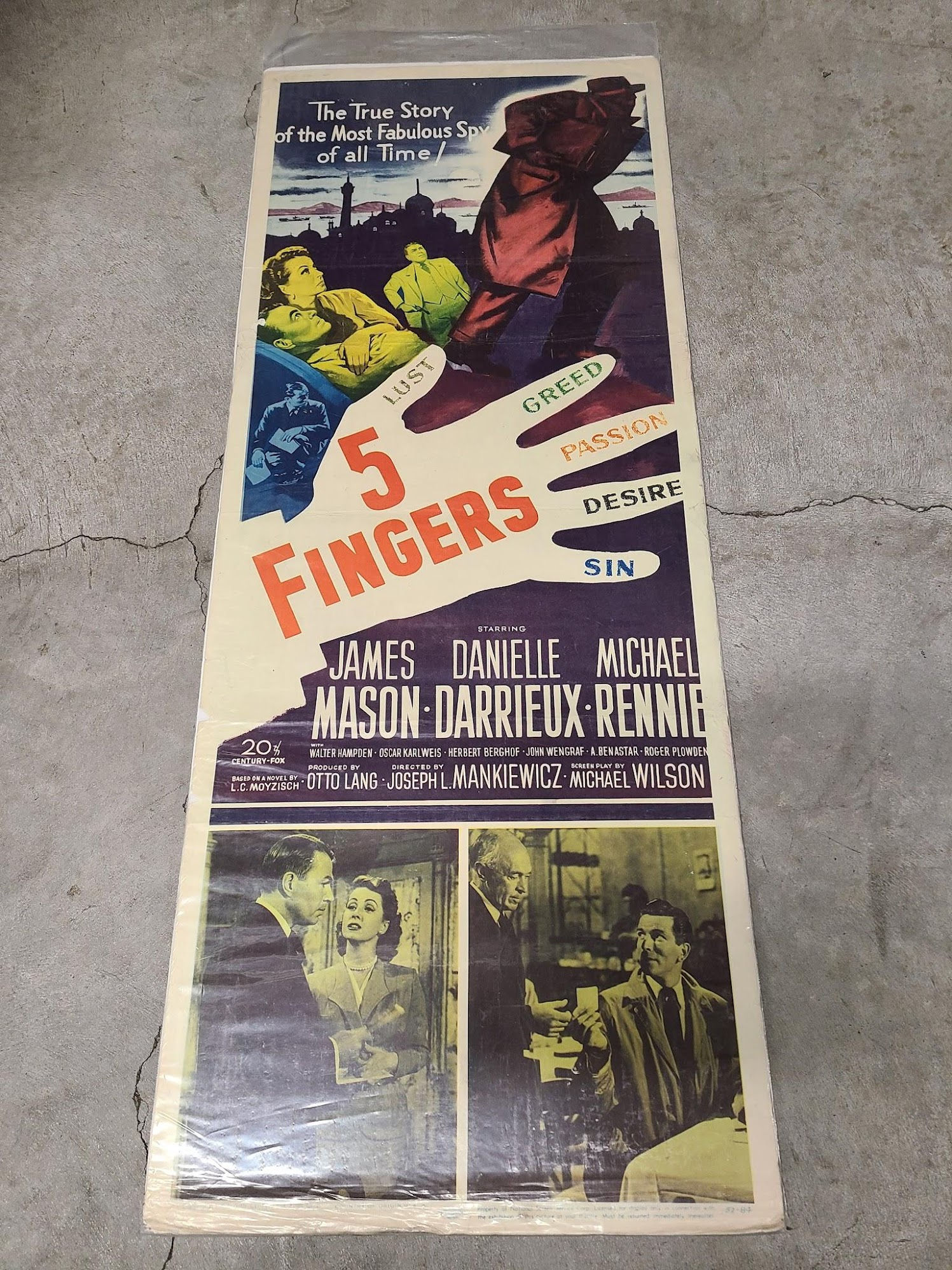 5 Fingers 1952 Inserts