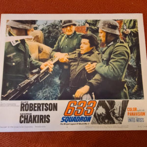 633 Squadron 1964 Military/Aviation Lobby Cards